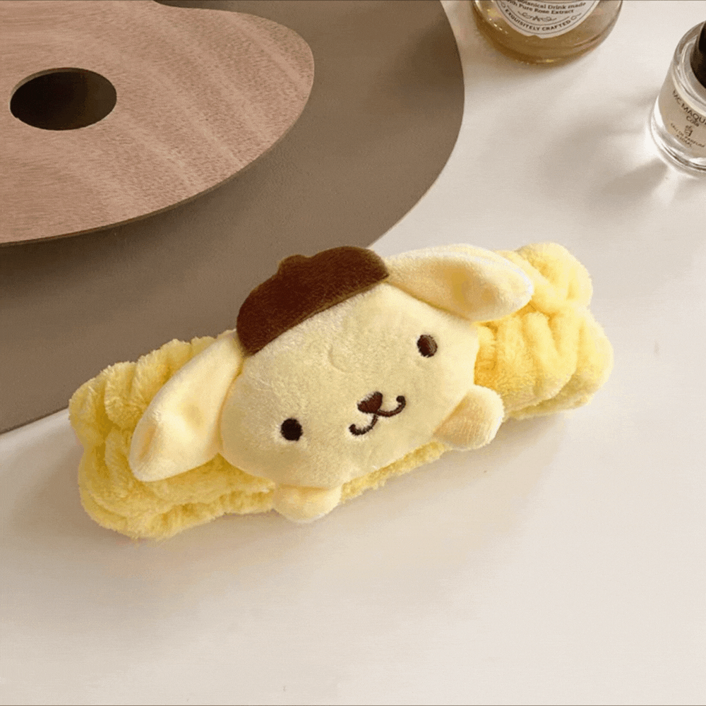 三麗鷗（Sanrio）系列角色造型洗臉髮帶