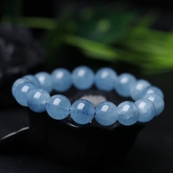 【天然海藍寶手鍊】手作教學