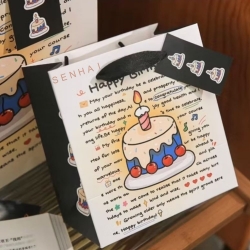 SENHAI生日可愛風禮品紙袋