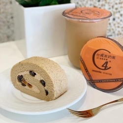 珍珠奶茶瑞士捲