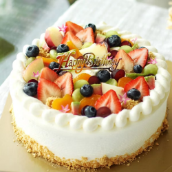 清新果漾生日蛋糕