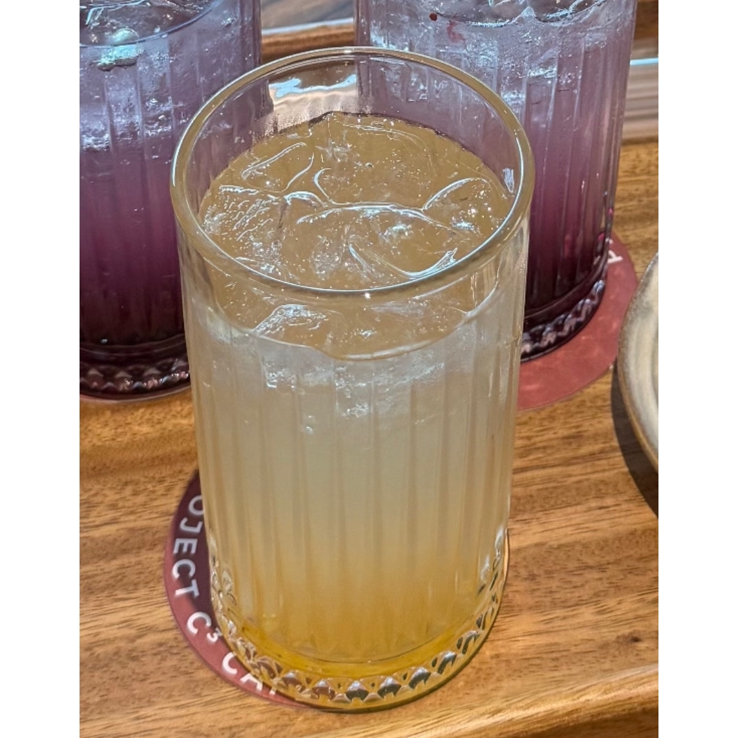 柚子氣泡飲