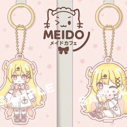 Meido cafe vtuber 壓克力吊飾A款